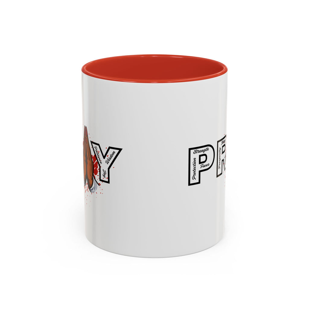 PRAY Mug – Christian Prayer Coffee Cup for Faith & Encouragement