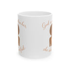 God Is Within Her, She Shall Not Fail | Women's Christian Faith-Based Ceramic Coffee Mug