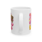 Jesus Girlie Coffee Mug — Cute Christian Women's Ceramic Mug (11oz)