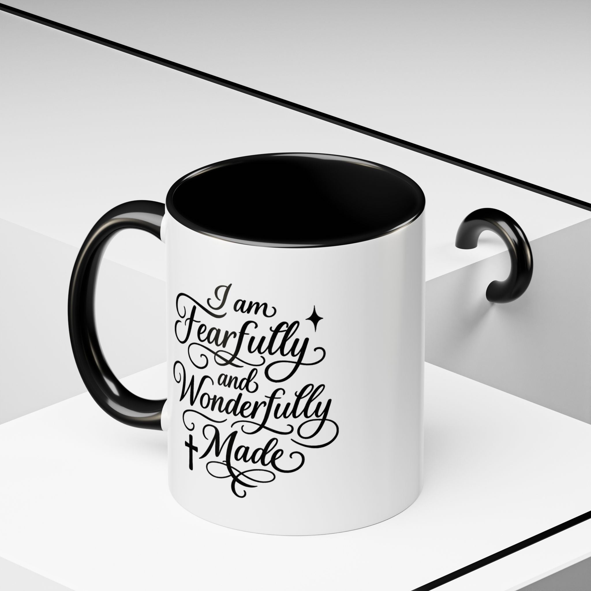 I Am Fearfully & Wonderfully Made | Women’s Inspirational Coffee Mug