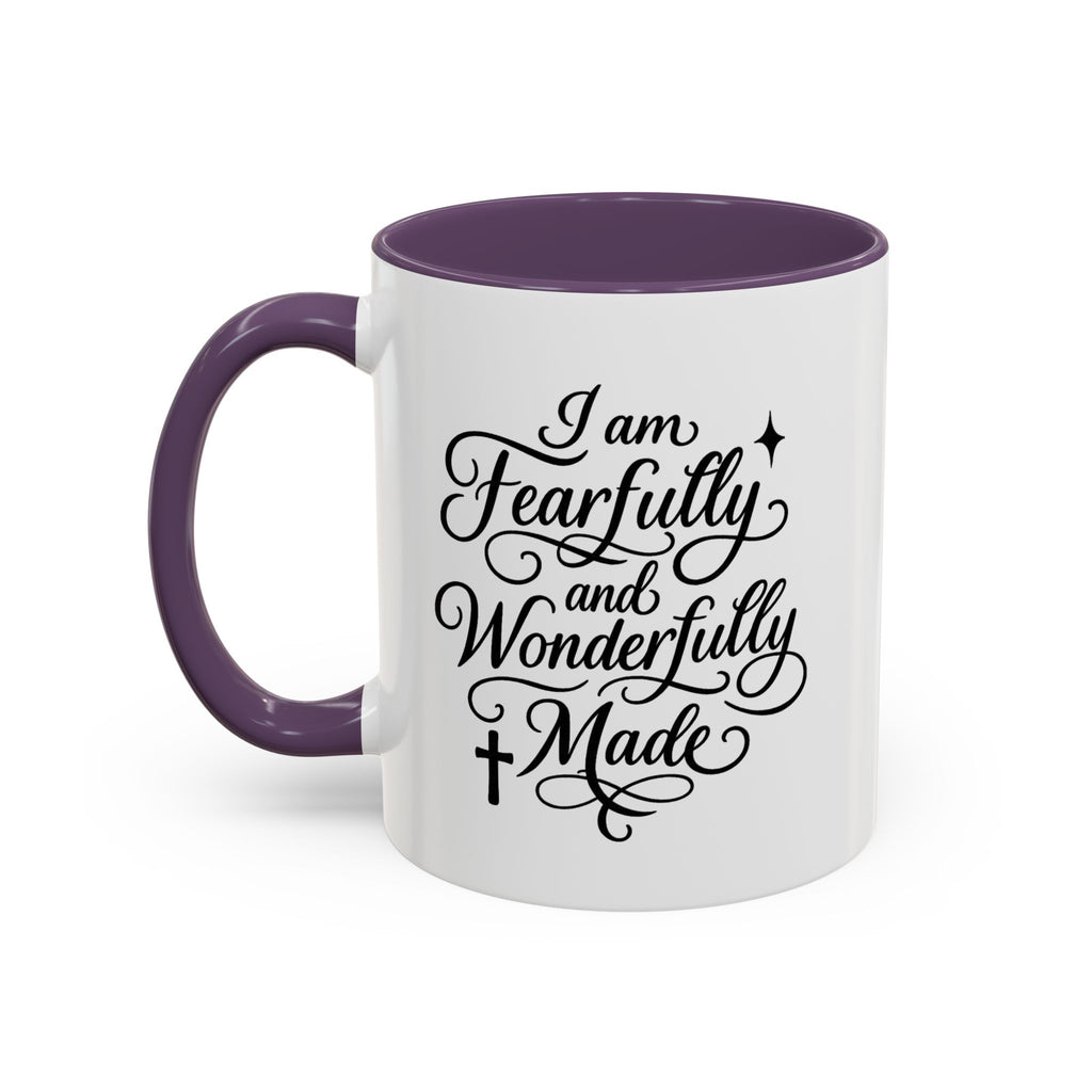 I Am Fearfully & Wonderfully Made | Women’s Inspirational Coffee Mug
