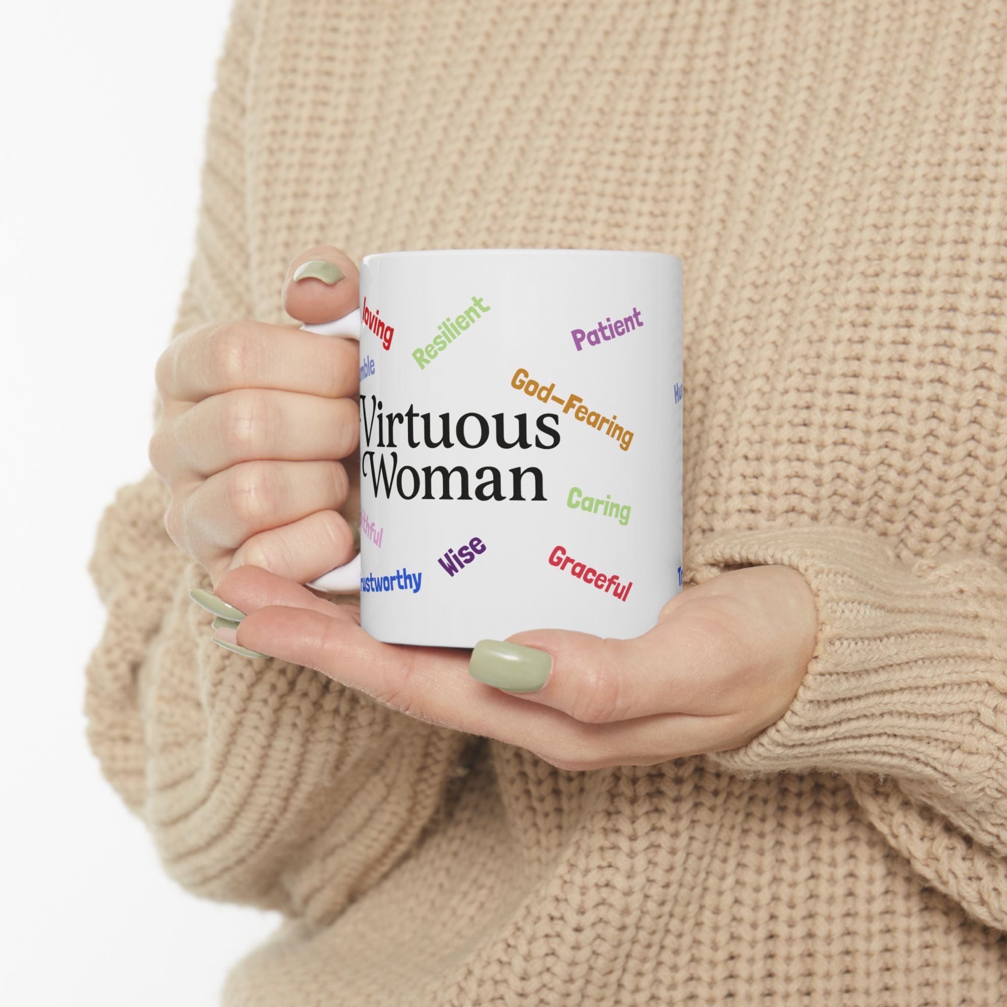 Virtuous Woman | Inspirational Christian Women's Faith-Based Coffee Mug