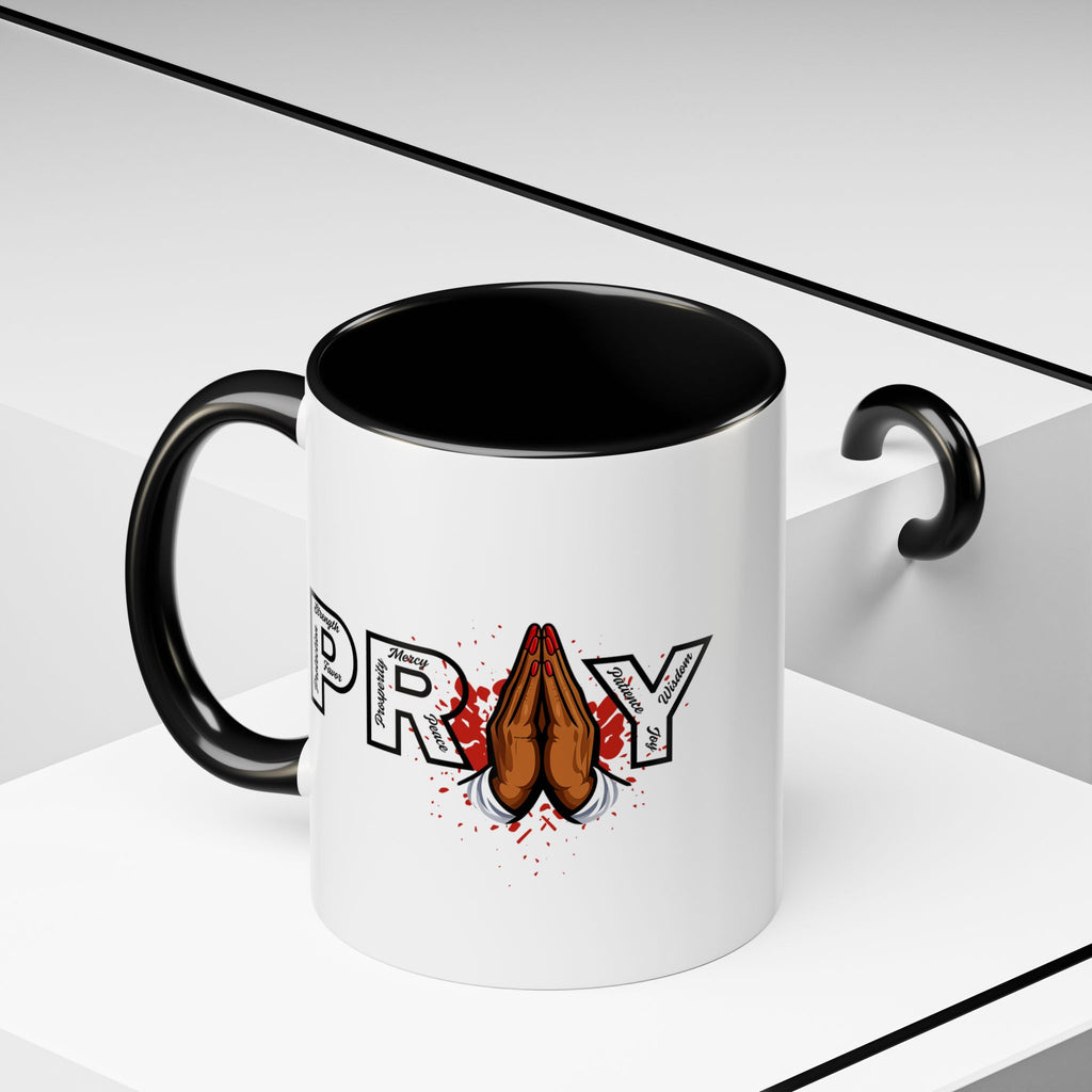 PRAY Mug – Christian Prayer Coffee Cup for Faith & Encouragement