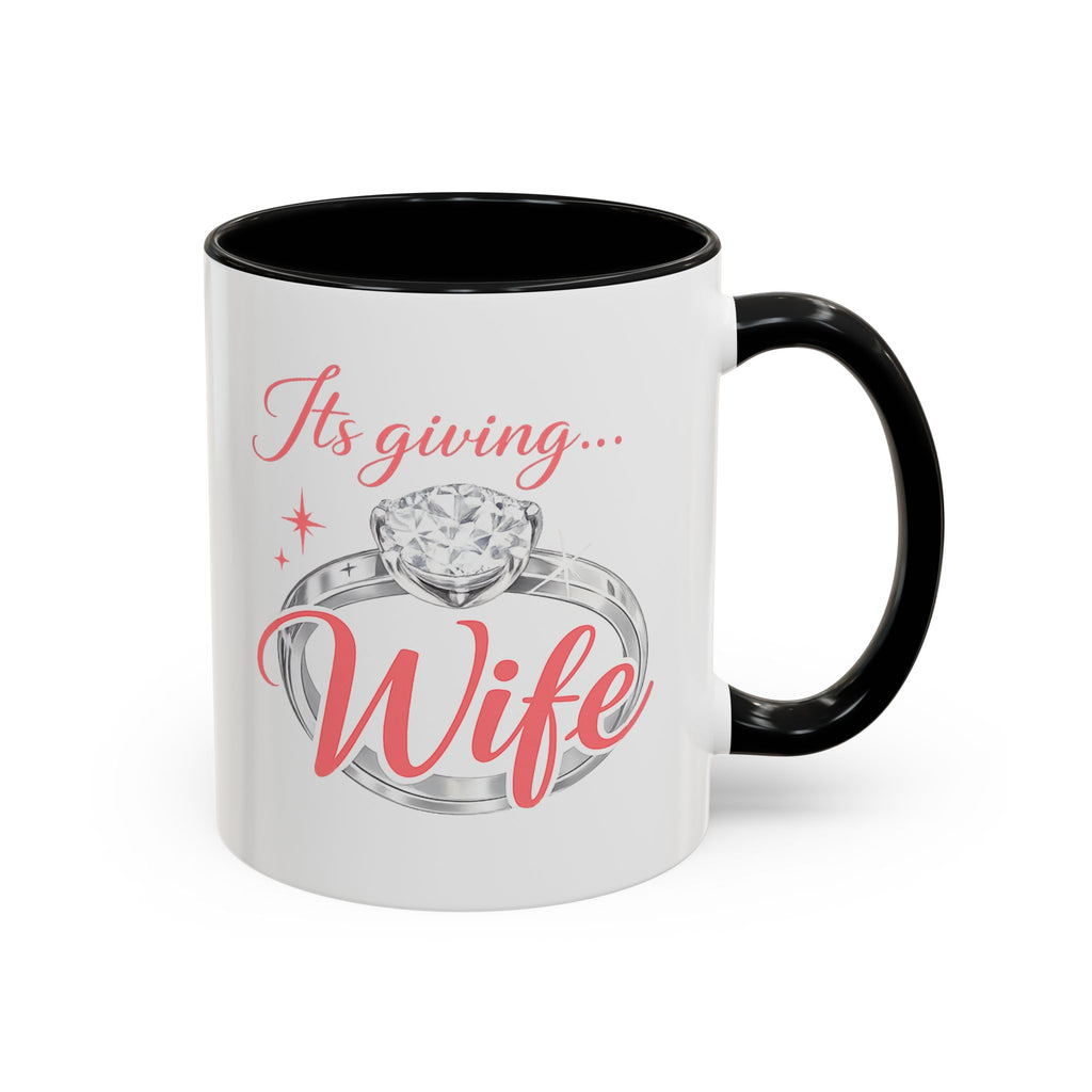 It’s Giving… Wife Mug | Elegant Bridal Coffee Mug | Faith-Inspired Gift for Wives & Brides