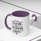 I Am Fearfully & Wonderfully Made | Women’s Inspirational Coffee Mug