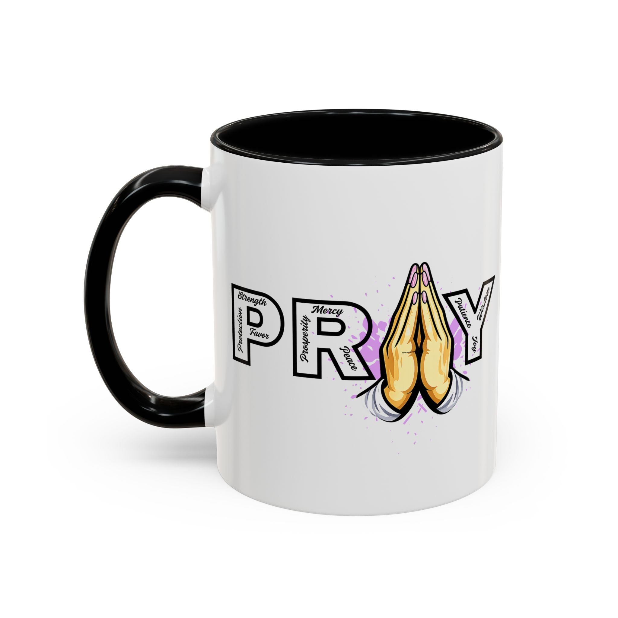 PRAY Mug – Christian Prayer Coffee Cup for Faith & Encouragement