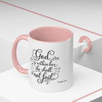 God is Within Her Motivational | Inspirational Christian Faith Coffee Mug