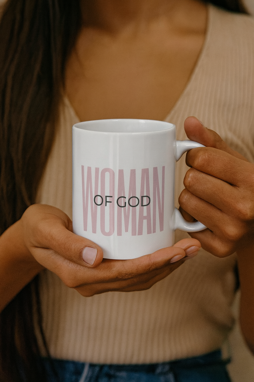 Woman Of God |Christian Faith-Based Women's Coffee Mug