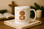 God Is Within Her, She Shall Not Fail | Women's Christian Faith-Based Ceramic Coffee Mug