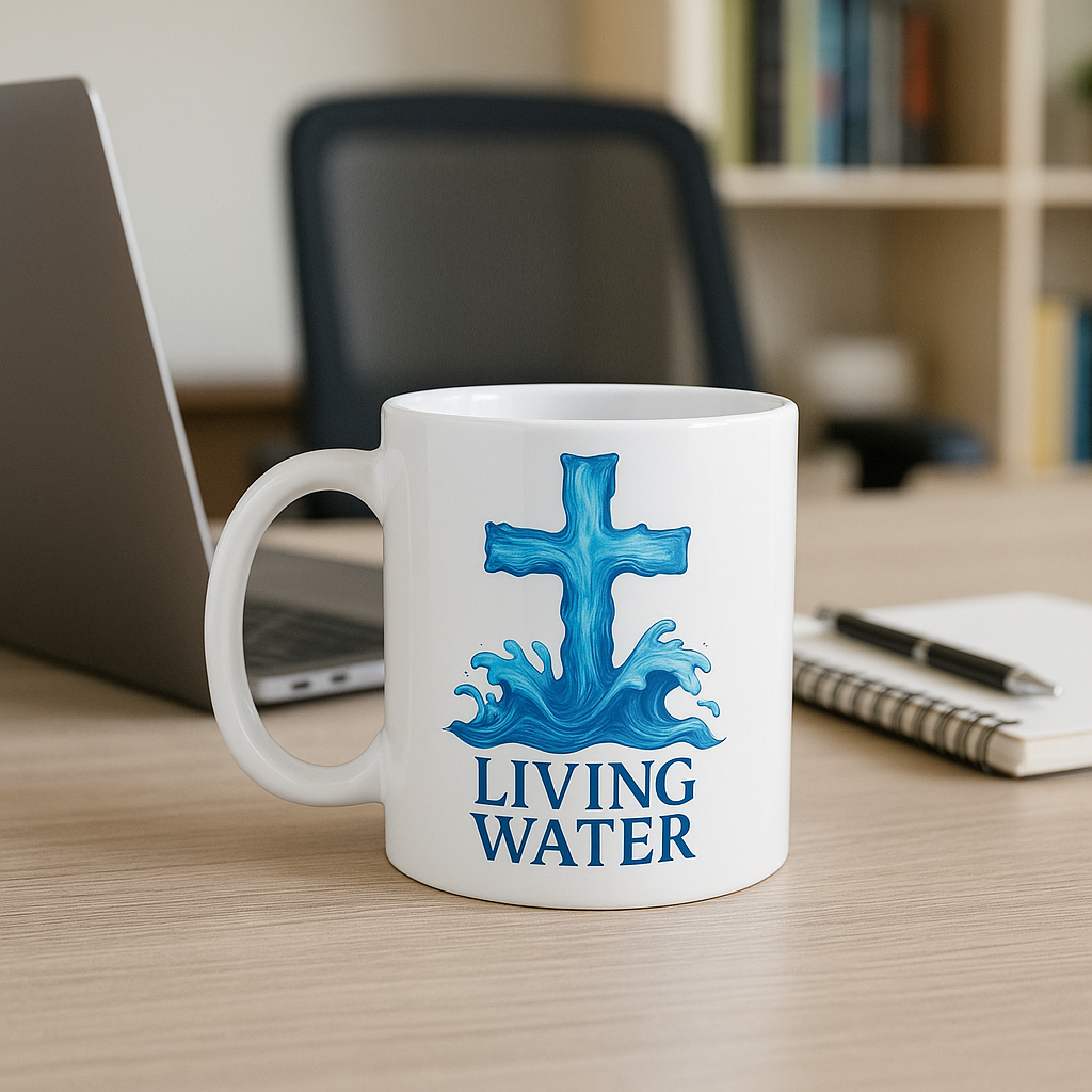 Living Water | Christian Faith Based Coffee Mug