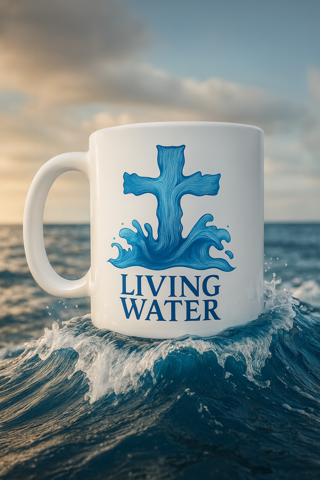 Living Water | Christian Faith Based Coffee Mug