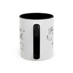 "She Is Clothed in Strength and Dignity" | Women's Inspirational Bible Verse Coffee Mug