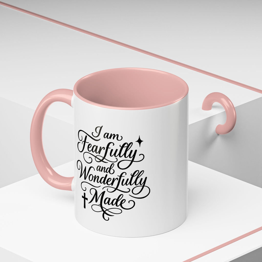 I Am Fearfully & Wonderfully Made | Women’s Inspirational Coffee Mug