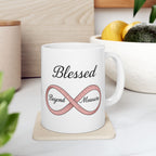 Blessed Beyond Measure | Christian Faith-Based Women's Ceramic Coffee Mug