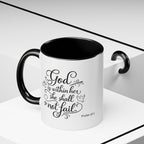 God is Within Her Motivational | Inspirational Christian Faith Coffee Mug