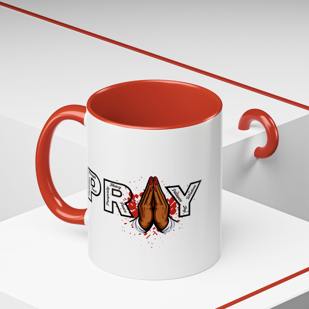PRAY Mug – Christian Prayer Coffee Cup for Faith & Encouragement