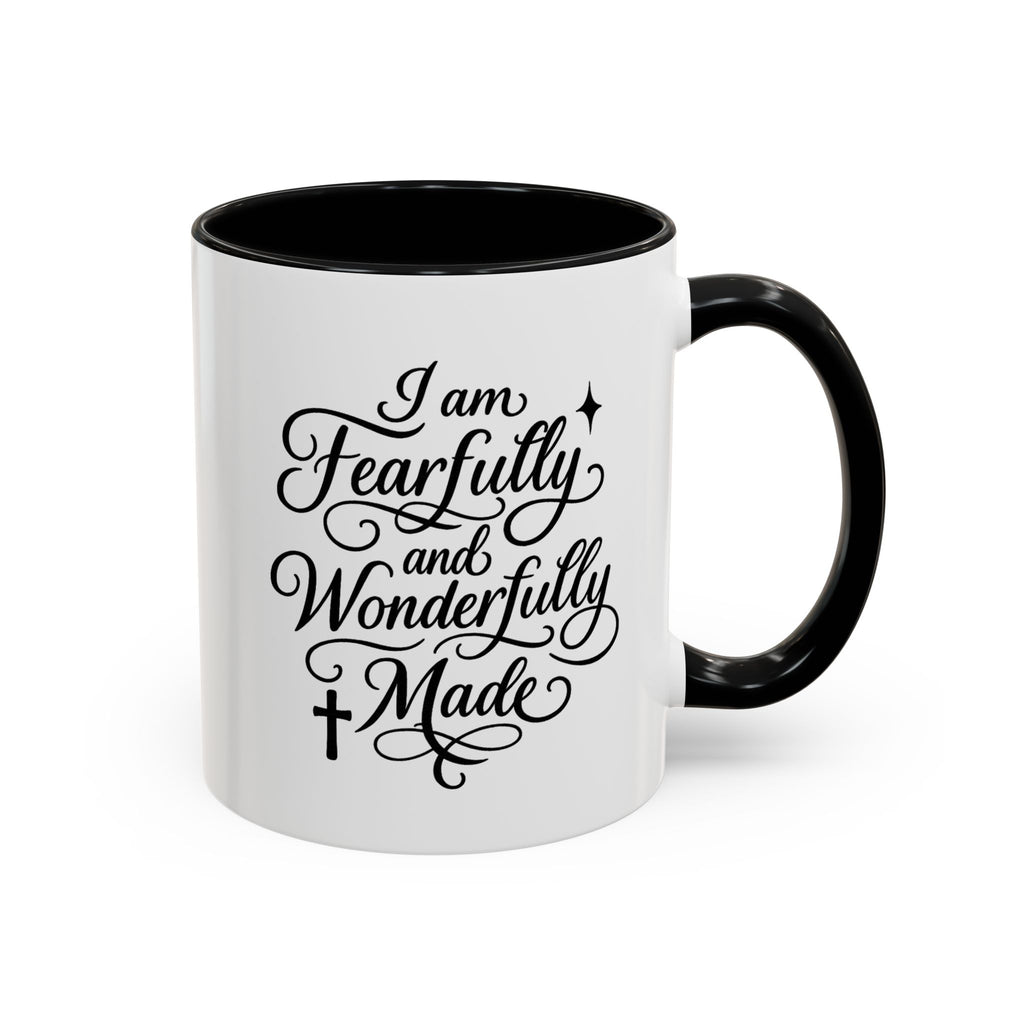 I Am Fearfully & Wonderfully Made | Women’s Inspirational Coffee Mug