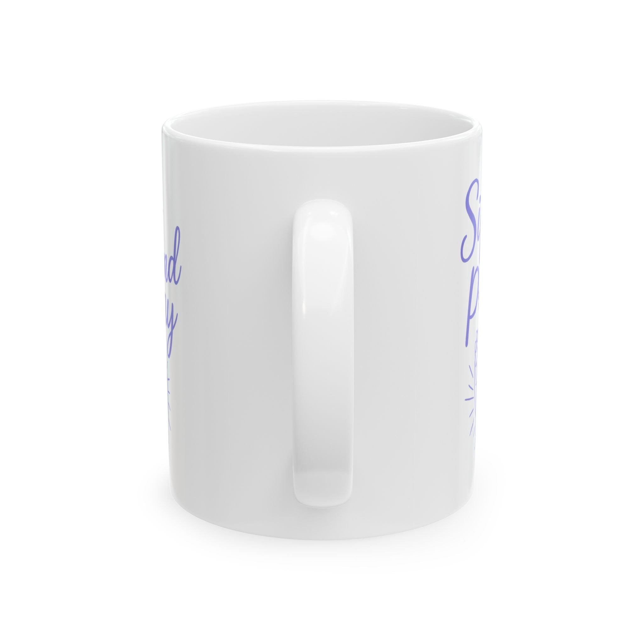 Sip and Pray Coffee Mug | Women's Christian Faith-Based Gift