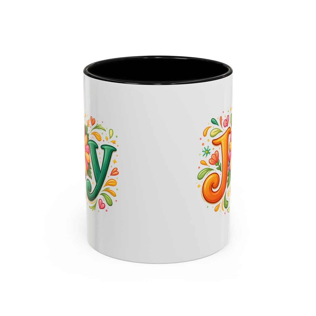 Joy Christian Mug | Floral Faith Coffee Cup