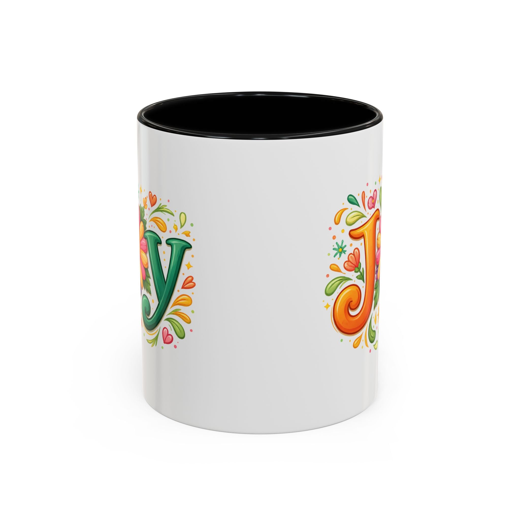 Joy Christian Mug | Floral Faith Coffee Cup