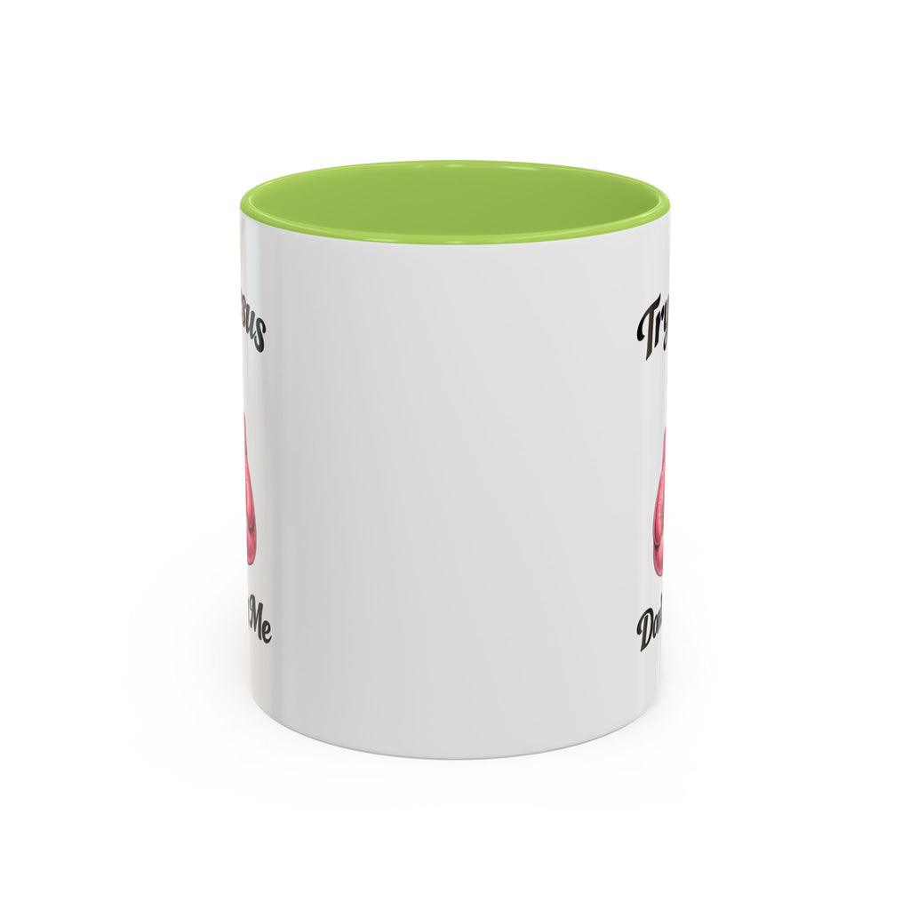 Try Jesus, Don’t Try Me Christian Coffee Mug – Pink Boxing Gloves Faith Mug for Strong Women