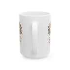 Saved | Christian Faith-Based Floral Coffee mug