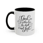 God is Within Her Motivational | Inspirational Christian Faith Coffee Mug