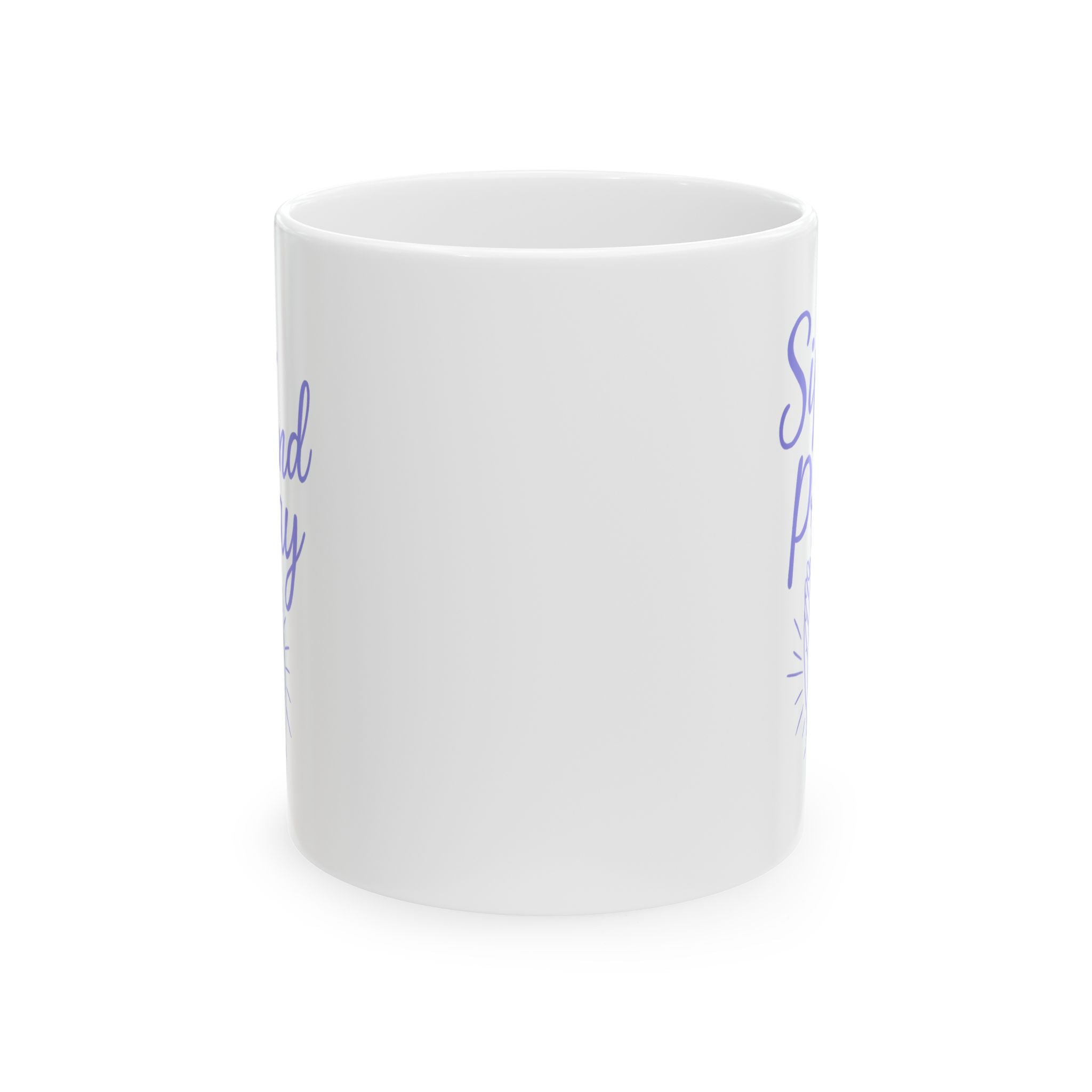 Sip and Pray Coffee Mug | Women's Christian Faith-Based Gift