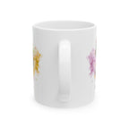 Beautifully and Wonderfully Made | Christian Faith-Based Floral Ceramic Coffee Mug