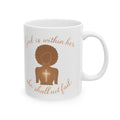 God Is Within Her, She Shall Not Fail | Women's Christian Faith-Based Ceramic Coffee Mug