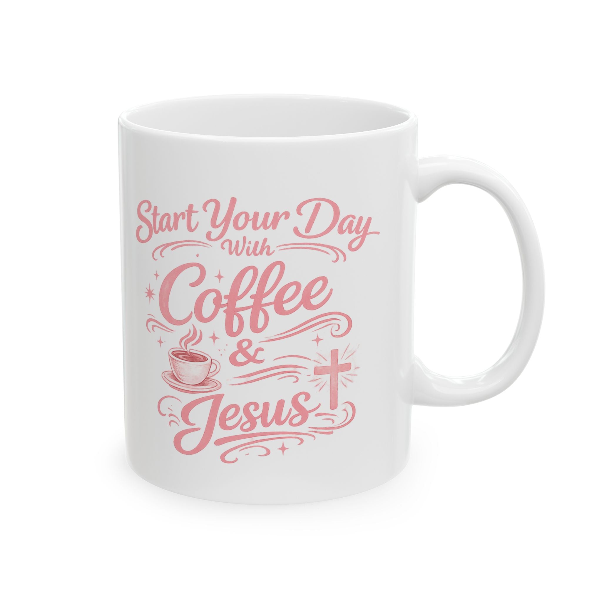 Coffee and Jesus | Christian Women's Coffee Lover's Mug