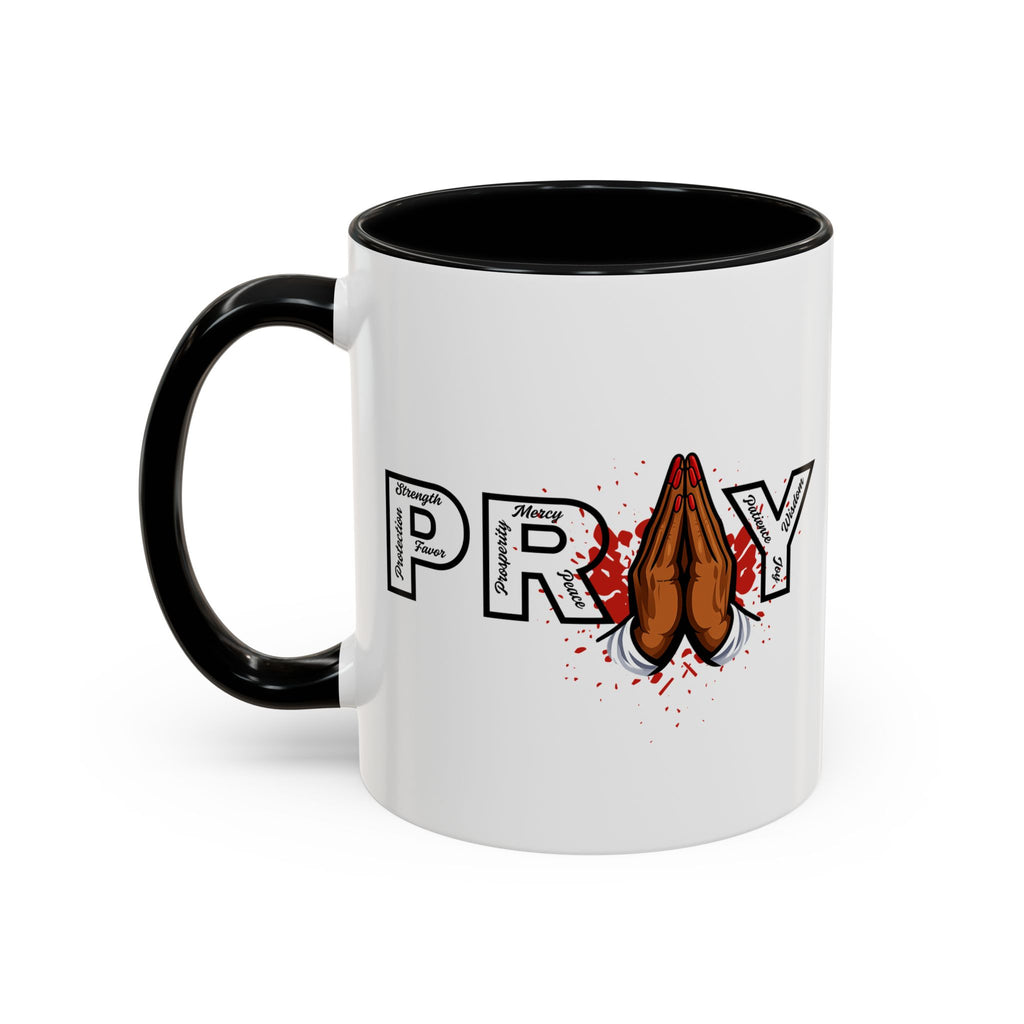 PRAY Mug – Christian Prayer Coffee Cup for Faith & Encouragement