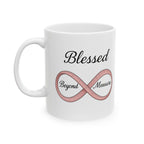 Blessed Beyond Measure | Christian Faith-Based Women's Ceramic Coffee Mug