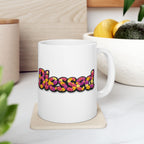 Blessed | Christian Women’s Floral Coffee Mug