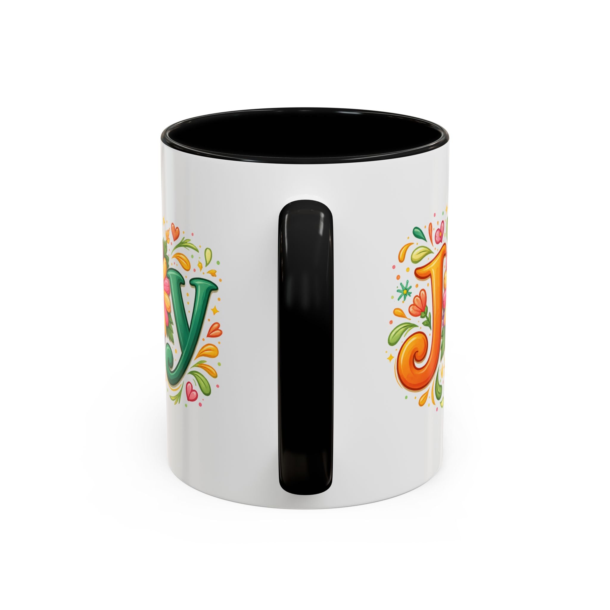 Joy Christian Mug | Floral Faith Coffee Cup